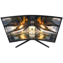 Samsung 32" S32AG550EU QHD VA 165Hz HDMI/DP fekete ívelt gamer monitor