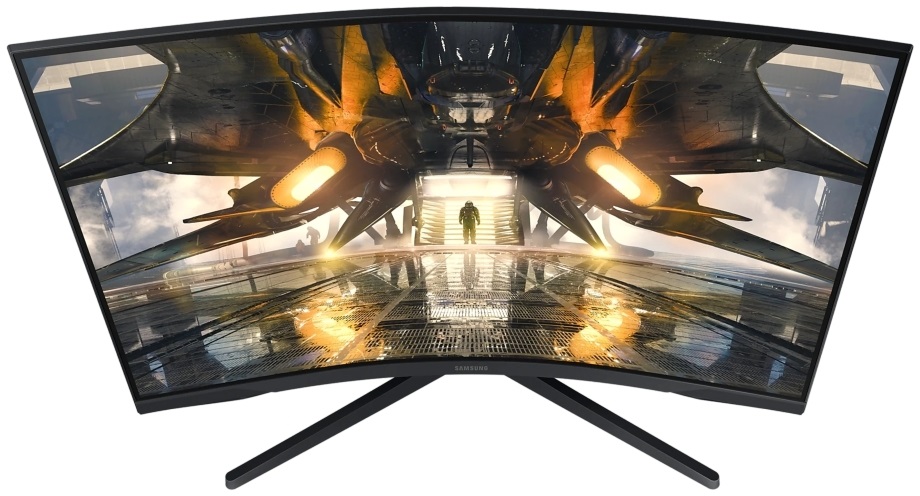 Samsung 32" S32AG550EU QHD VA 165Hz HDMI/DP fekete ívelt gamer monitor
