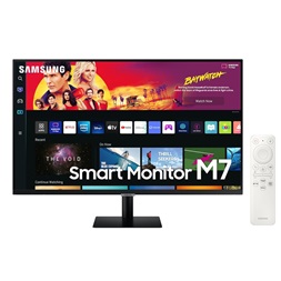 Samsung 32" M7 S32BM700UU 4K UHD VA HDMI/USB/Bluetooth/WiFi fekete smart monitor távirányítóval