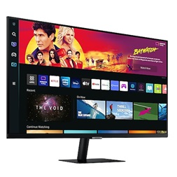 Samsung 32" M7 S32BM700UU 4K UHD VA HDMI/USB/Bluetooth/WiFi fekete smart monitor távirányítóval