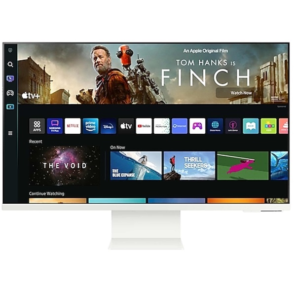 Samsung 32" M8 S32BM801UU 4K UHD VA USB/Bluetooth/WiFi fehér SMART monitor távirányítóval