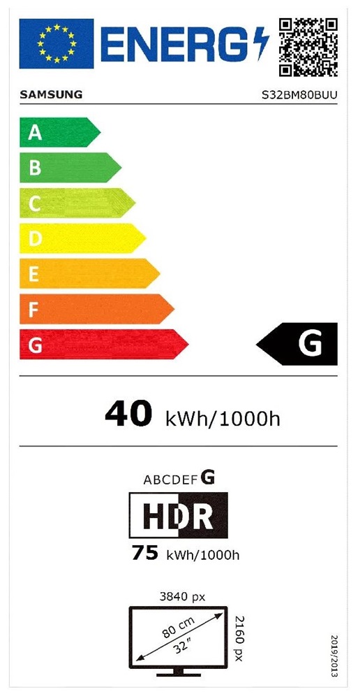 Samsung 32" M8 S32BM80BUU 4K UHD VA USB/Bluetooth/WiFi kék SMART monitor távirányítóval