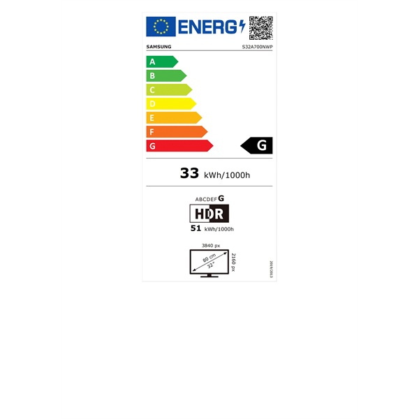 Samsung 32" S70A UHD VA HDMI/DP/USB monitor