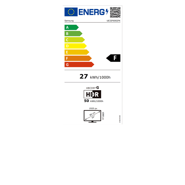 Samsung 32" UE32F6002FKXXH Full HD Smart LED TV