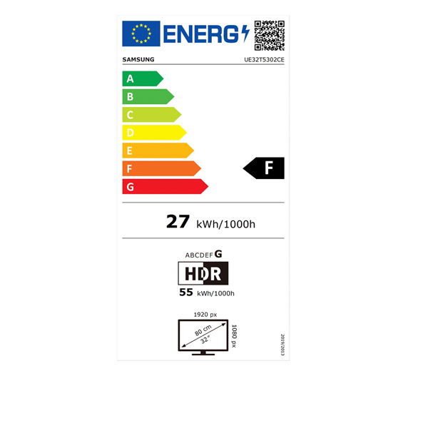 Samsung 32" UE32T5302CEXXH Full HD Smart LED TV (Újracsomagolt)