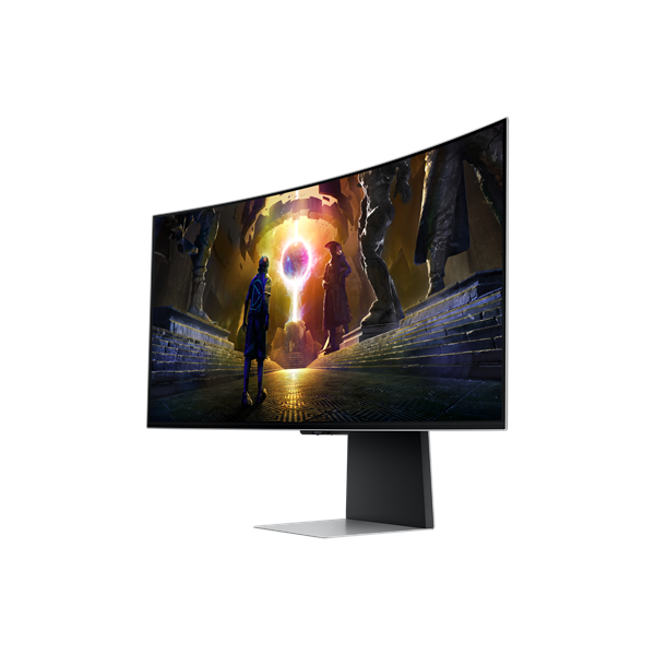 Samsung 34" LS34DG850SUXDU Odyssey G8 UWQHD QD-OLED 175Hz HDMI/DP/USB-C ívelt gamer monitor