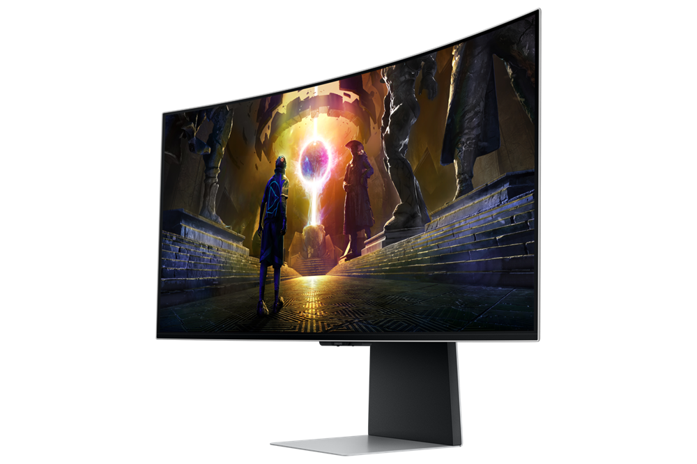Samsung 34" LS34DG850SUXDU Odyssey G8 UWQHD QD-OLED 175Hz HDMI/DP/USB-C ívelt gamer monitor