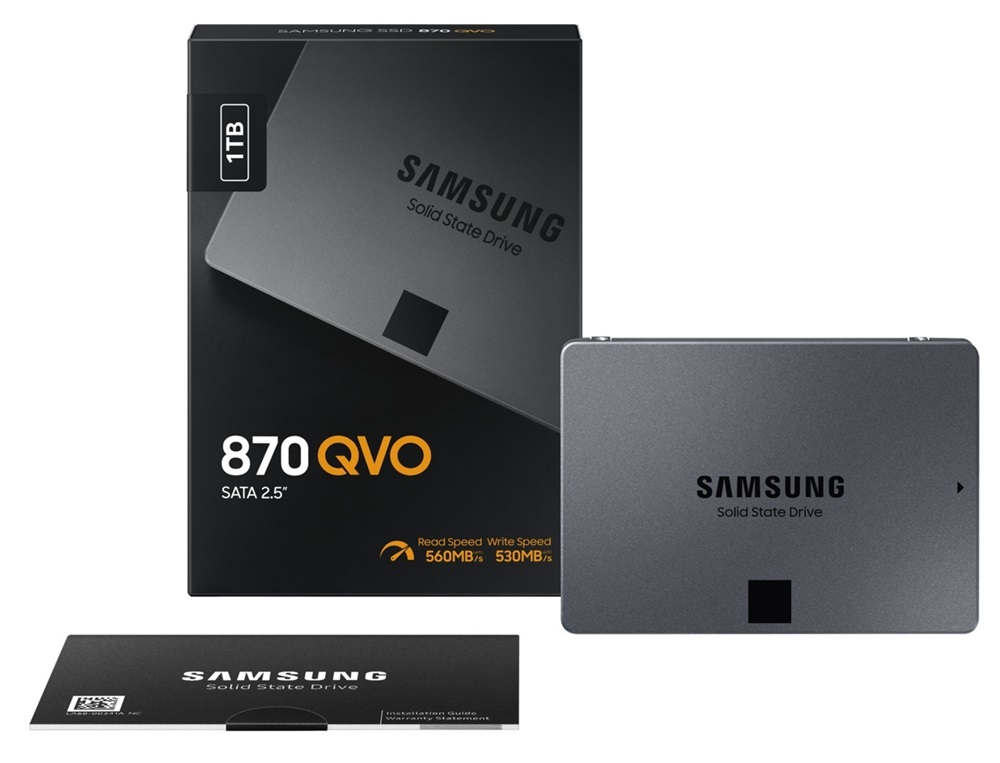 Samsung 4000GB SATA3 2,5" 870 QVO (MZ-77Q4T0BW) SSD