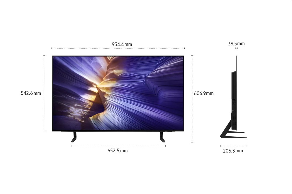 Samsung 42" QE42S90FAEXXH 4K UHD AI Smart OLED TV