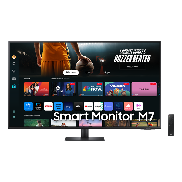 Samsung 43" LS43DM702UUXDU M7 M70D 4K UHD VA HDMI/USB/USB-C/Wi-Fi/Bluetooth smart monitor