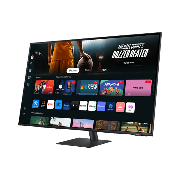 Samsung 43" LS43DM702UUXDU M7 M70D 4K UHD VA HDMI/USB/USB-C/Wi-Fi/Bluetooth smart monitor