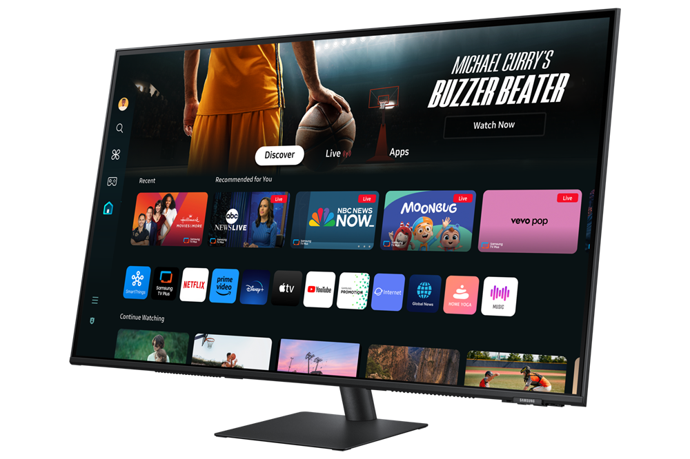 Samsung 43" LS43DM702UUXDU M7 M70D 4K UHD VA HDMI/USB/USB-C/Wi-Fi/Bluetooth smart monitor