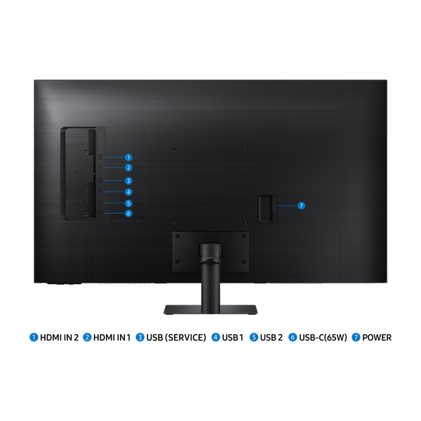 Samsung 43" LS43DM702UUXDU M7 M70D 4K UHD VA HDMI/USB/USB-C/Wi-Fi/Bluetooth smart monitor