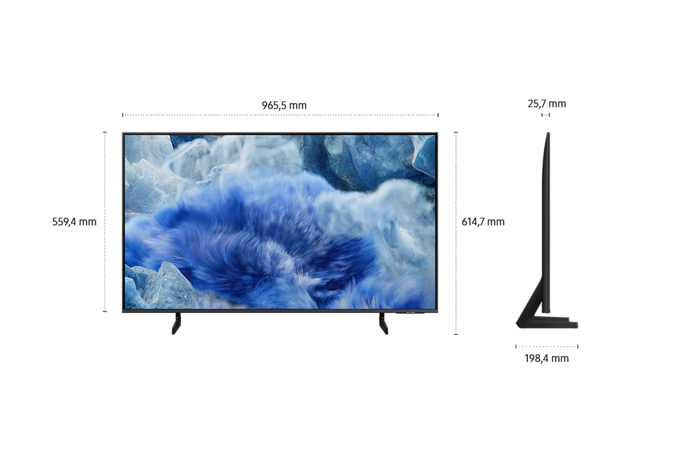 Samsung 43" QE43Q8FAAUXXH 4K UHD Smart QLED TV