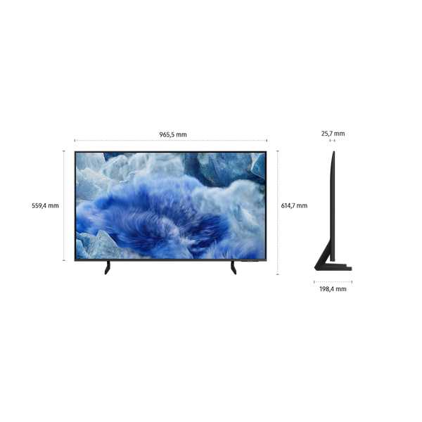 Samsung 43" QE43Q8FAAUXXH 4K UHD Smart QLED TV (Újracsomagolt)