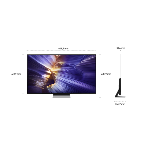 Samsung 48" QE48S90FAEXXH 4K UHD Smart OLED TV (Újracsomagolt)