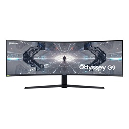 Samsung 49" C49G95TSSR QLED Dual-QHD VA 240Hz HDMI/DP/USB fehér ívelt gamer monitor