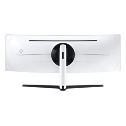 Samsung 49" C49G95TSSR QLED Dual-QHD VA 240Hz HDMI/DP/USB fehér ívelt gamer monitor