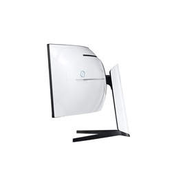 Samsung 49" C49G95TSSR QLED Dual-QHD VA 240Hz HDMI/DP/USB fehér ívelt gamer monitor