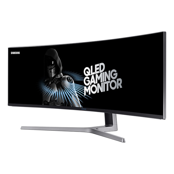Samsung 49" C49HG90DMR DFHD VA 144Hz HDMI/DP/USB fekete ívelt QLED gamer monitor