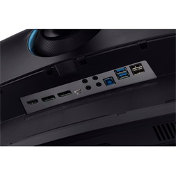 Samsung 49" C49RG90SSR QLED Dual QHD HDMI 2Display port 120Hz ívelt kijelzős kékes sötétszürke gamer monitor