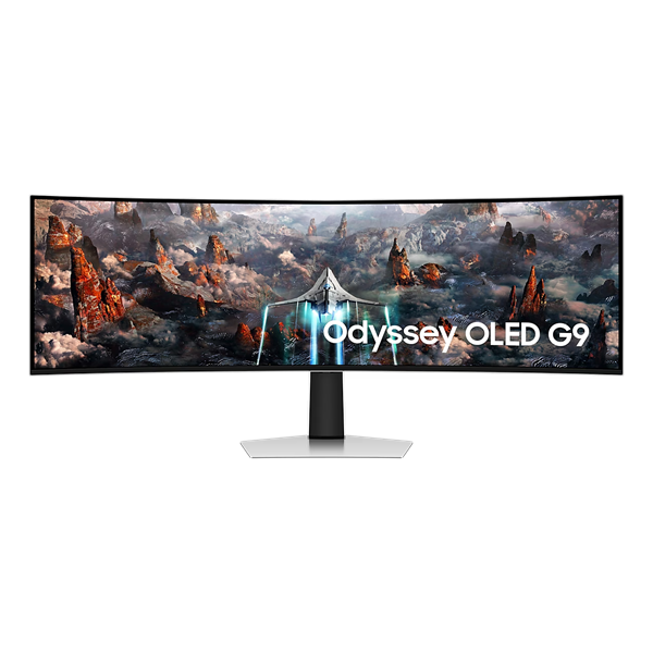 Samsung 49" G93SC 5120x1440 240Hz HDMI/MicroHDMI/DP/USB ívelt gamer OLED monitor