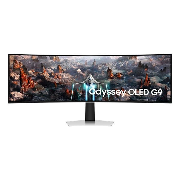 Samsung 49" G93SC 5120x1440 240Hz HDMI/MicroHDMI/DP/USB ívelt gamer OLED monitor (Újracsomagolt)
