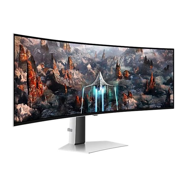 Samsung 49" G93SC 5120x1440 240Hz HDMI/MicroHDMI/DP/USB ívelt gamer OLED monitor (Újracsomagolt)
