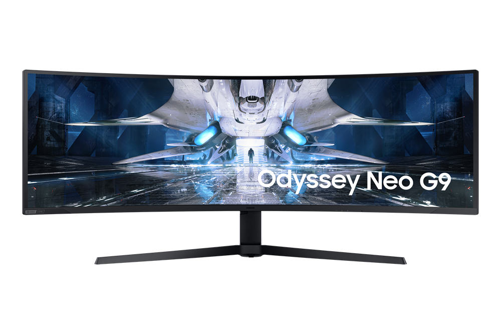 Samsung 49" LS49AG950NPXEN DQHD 240Hz HDMI/DP ívelt kijelzős gamer monitor
