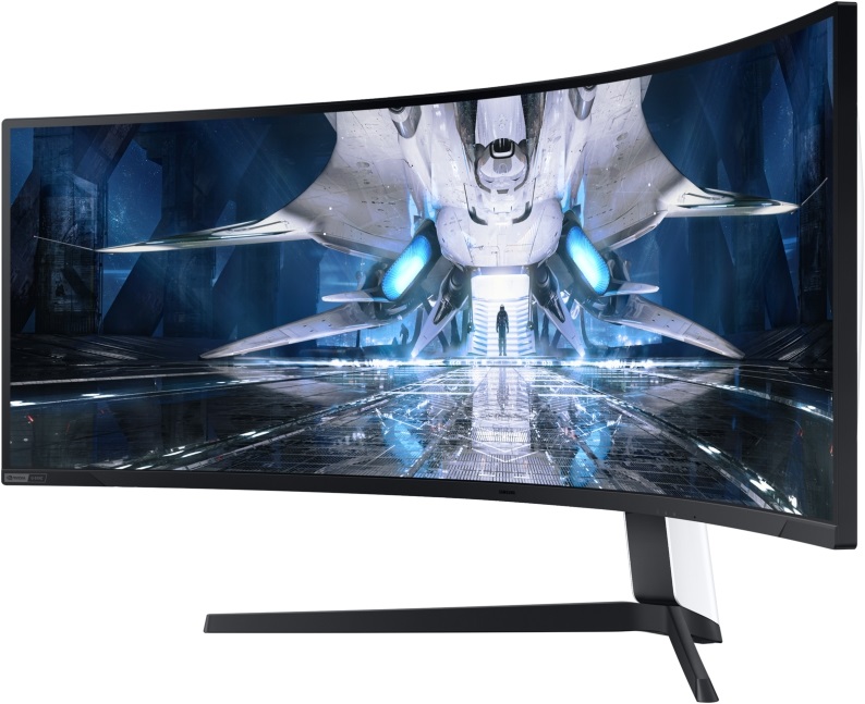 Samsung 49" S49AG950NU VA DQHD HDMI Display Port 240Hz ívelt gamer monitor
