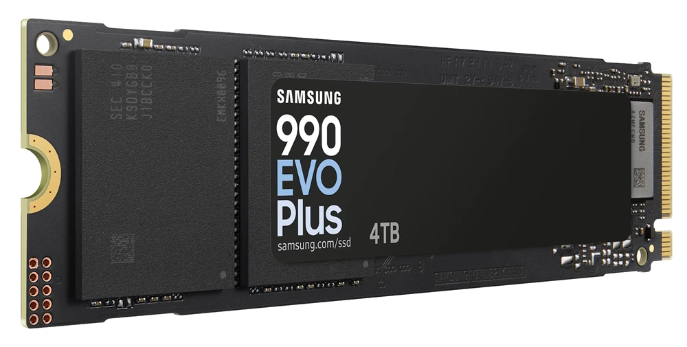 Samsung 4TB M.2 PCIe 4.0 990 EVO Plus (MZ-V9S4T0BW) SSD