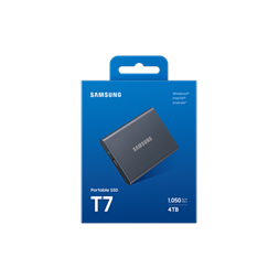 Samsung 4TB T7 USB 3.2 Gen 2 szürke külső SSD