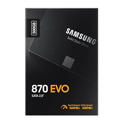Samsung 500GB SATA3 2,5" 870 EVO (MZ-77E500BW) SSD