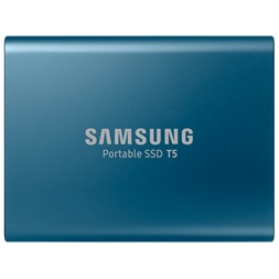 Samsung 500GB USB 3.1 (MU-PA500B/EU) kék T5 külső SSD