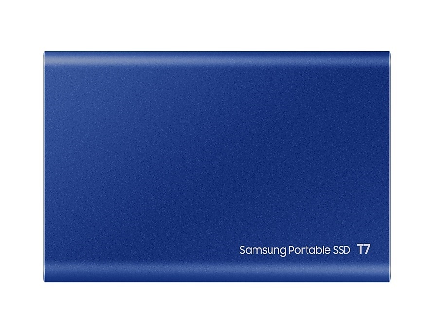 Samsung 500GB USB 3.2 (MU-PC500H/WW) kék T7 külső SSD