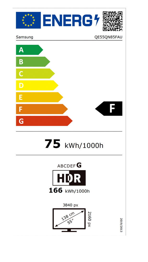 Samsung 55" QE55QN85FAUXXH 4K UHD AI Smart Neo QLED TV