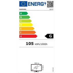 Samsung 55" QE55T Professional Smart Signage QET 4K UHD LFD kijelző