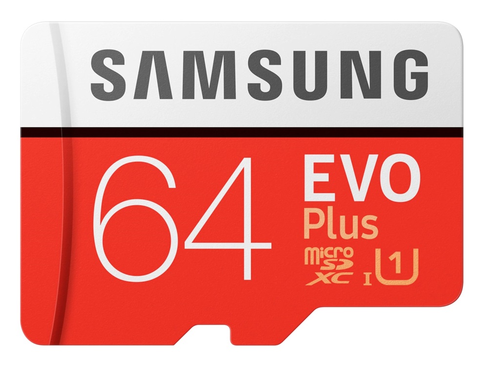 Samsung 64GB SD micro EVO Plus (SDXC Class10) (MB-MC64HA/EU) memóriakártya adapterrel