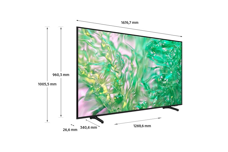 Samsung 75" UE75DU8072UXXH Crystal 4K UHD Smart TV