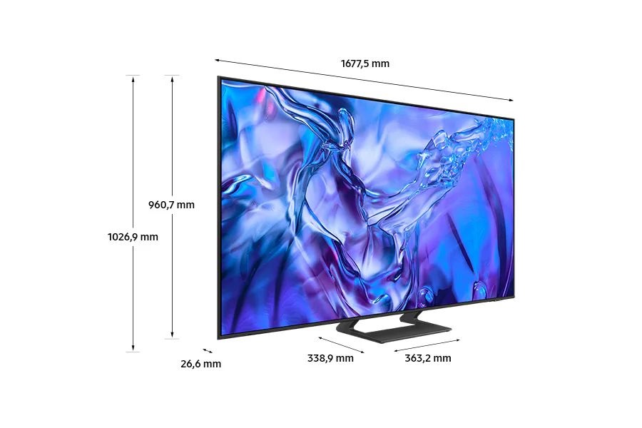 Samsung 75" UE75DU8572UXXH Crystal 4K UHD Smart TV
