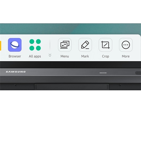 Samsung 75" WAC 4K UHD ADS érintőképernyős LFD kijelző