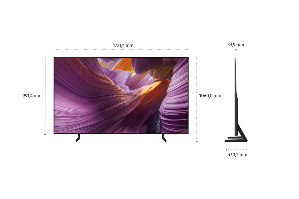 Samsung 77" QE77S85FAEXXH 4K UHD Smart OLED TV