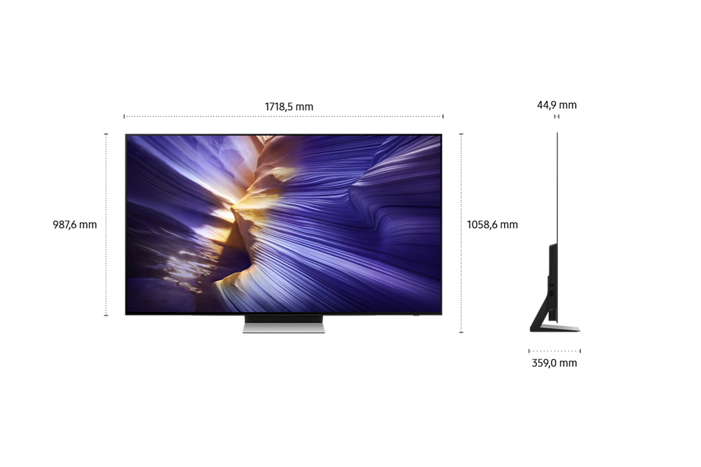 Samsung 77" QE77S90FAEXXH 4K UHD Smart OLED TV (Újracsomagolt)