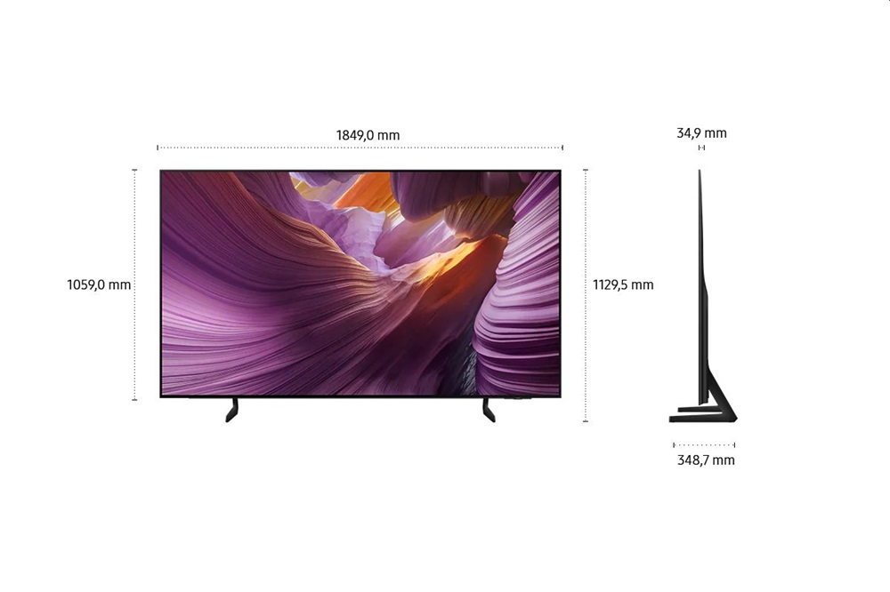 Samsung 83" QE83S85FAEXXH 4K UHD Smart OLED TV