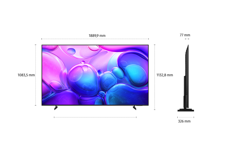Samsung 85" QE85Q6FAAUXXH 4K UHD Smart QLED TV