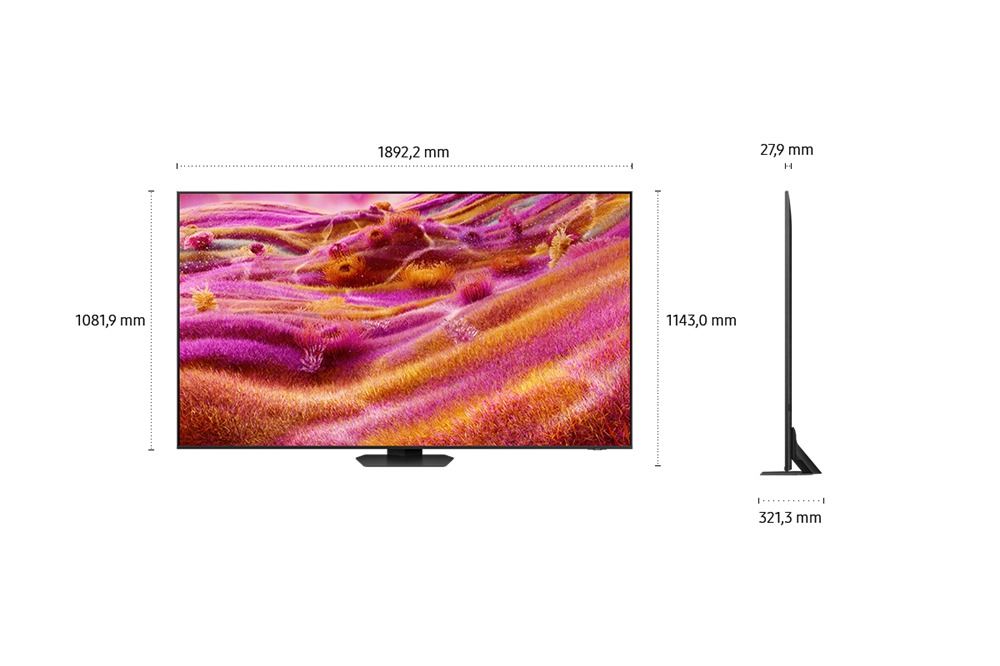 Samsung 85" QE85QN90FATXXH 4K UHD Smart Neo QLED Mini LED TV