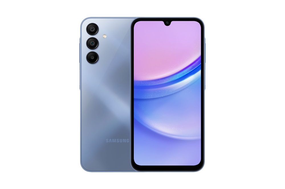 Samsung A155F Galaxy A15 6,5" LTE 4/128GB DualSIM kék okostelefon