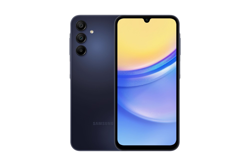 Samsung A156B Galaxy A15 6,5" 5G 4/128GB DualSIM fekete okostelefon