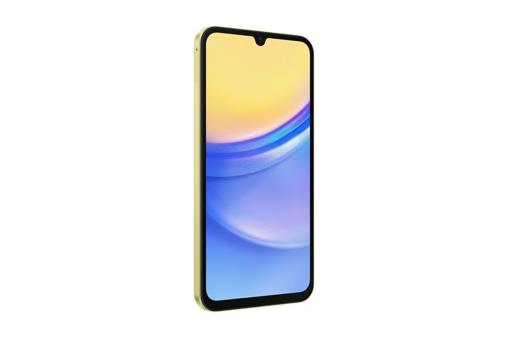 Samsung A156B Galaxy A15 6,5" 5G 4/128GB DualSIM sárga okostelefon