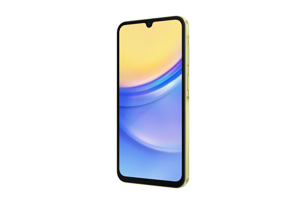Samsung A156B Galaxy A15 6,5" 5G 4/128GB DualSIM sárga okostelefon